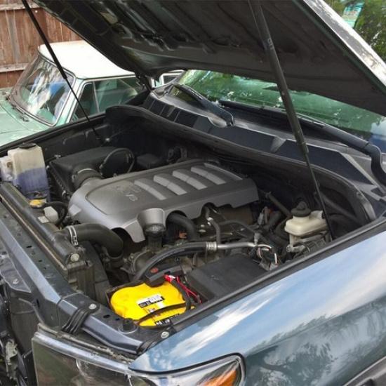 2Pcs Front Hood Gas Shock Struts Lift Support For Toyota Tundra Sequoia 07-17