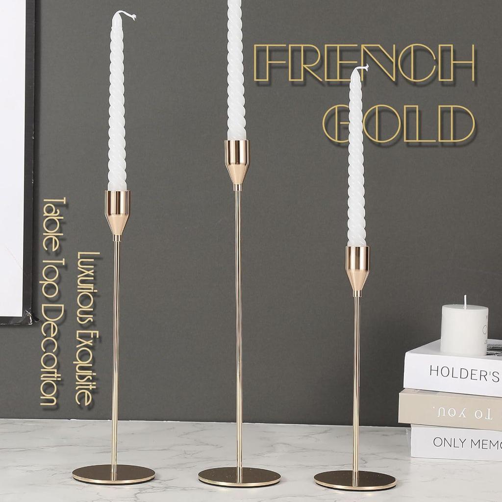 European Iron Candle Holder for Home and Wedding Décor, Living Room Decoration Craft.