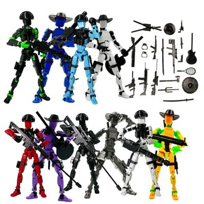 Kreatívny dekompresný akčný set bábik Montážny model Ornament
