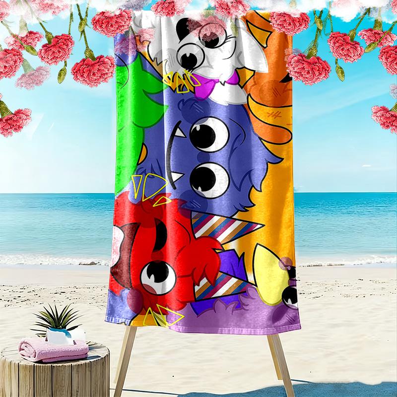 Garten of Banban Print Beach Towel, Large Soft Quick Dry Towel for Beach Camping Swimming