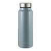 The-peacock Peacock Water Bottle Stainless Steel Bottle Screw Mug Bottle (Lightweight Type) Thermal/Cold 600ml Dusty Blue AKY-60 ADS