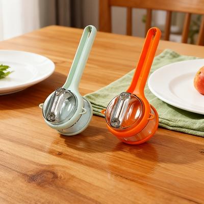 2PCS Powerful Fruit and Vegetable Peeler, Sharp Manual Slicer and Shredder, Portable Peeling and Shredding Tool Suitable for Home Kitchens.