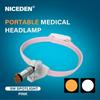 Medizinischer 5W LED Hochhelligkeits-Stirnscheinwerfer Chirurgisch Dental Tragbar Stirnlampe Kabellos für Zahnarzt HNO Arzt