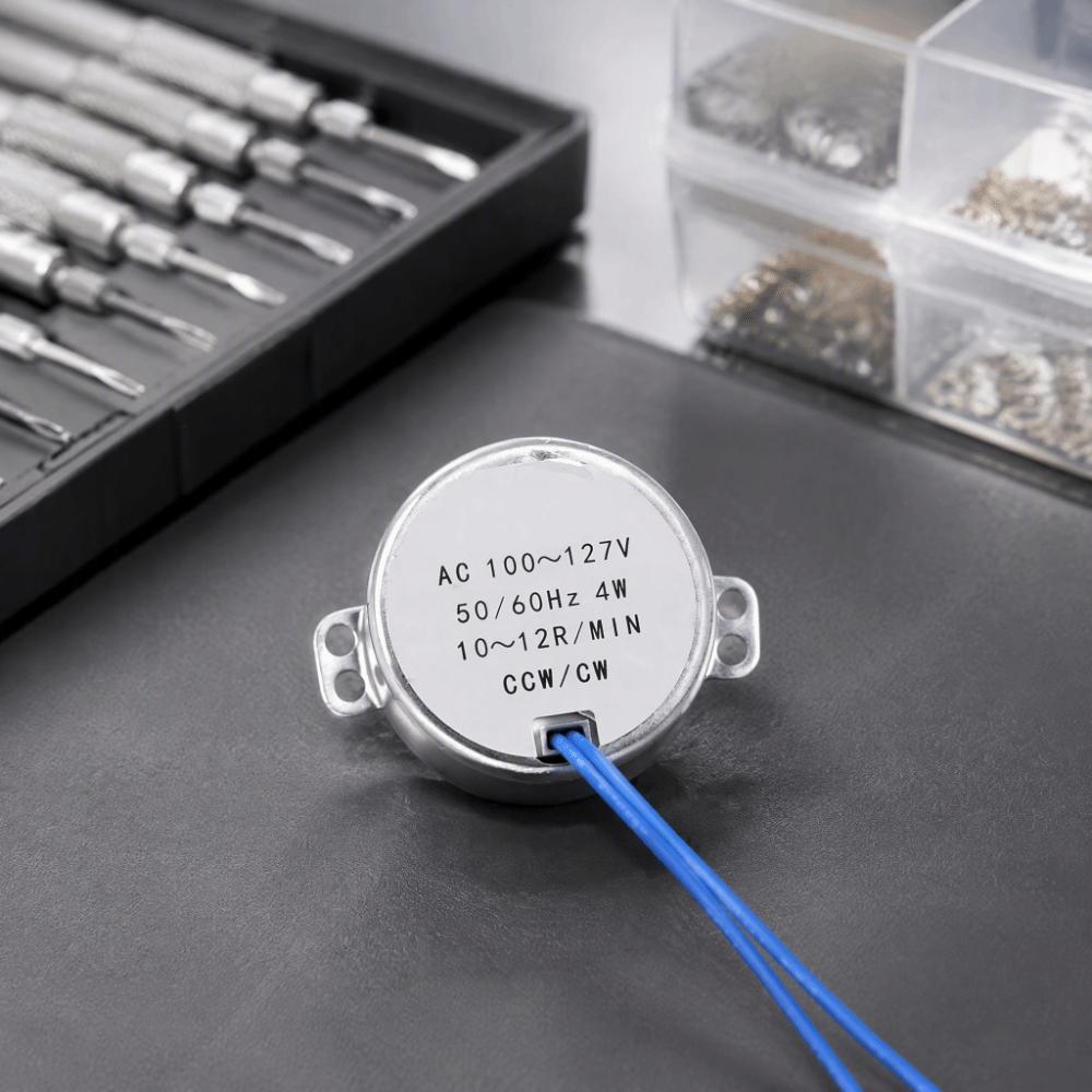 100-127V AC AC Electric Motor 4W Power Fan Synchronous Motor For Electric Fireplace