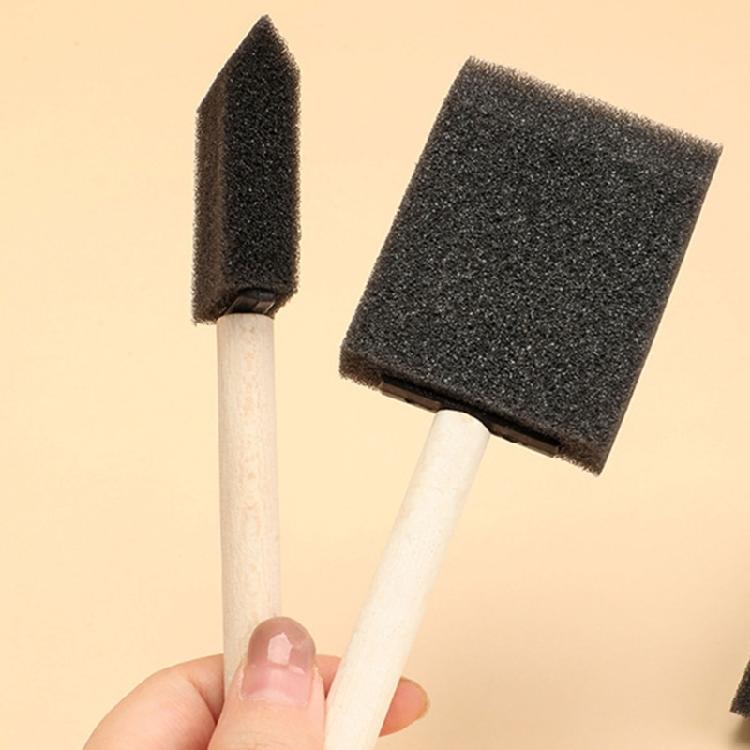 Foam Sponge Brushes Set Painting Brush For Painting Crafting And Home Improvement Tasks Furniture Renovation Use Tool
