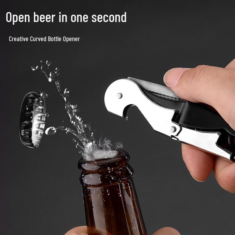 Multi-Purpose Wine and Beer Bottle Opener