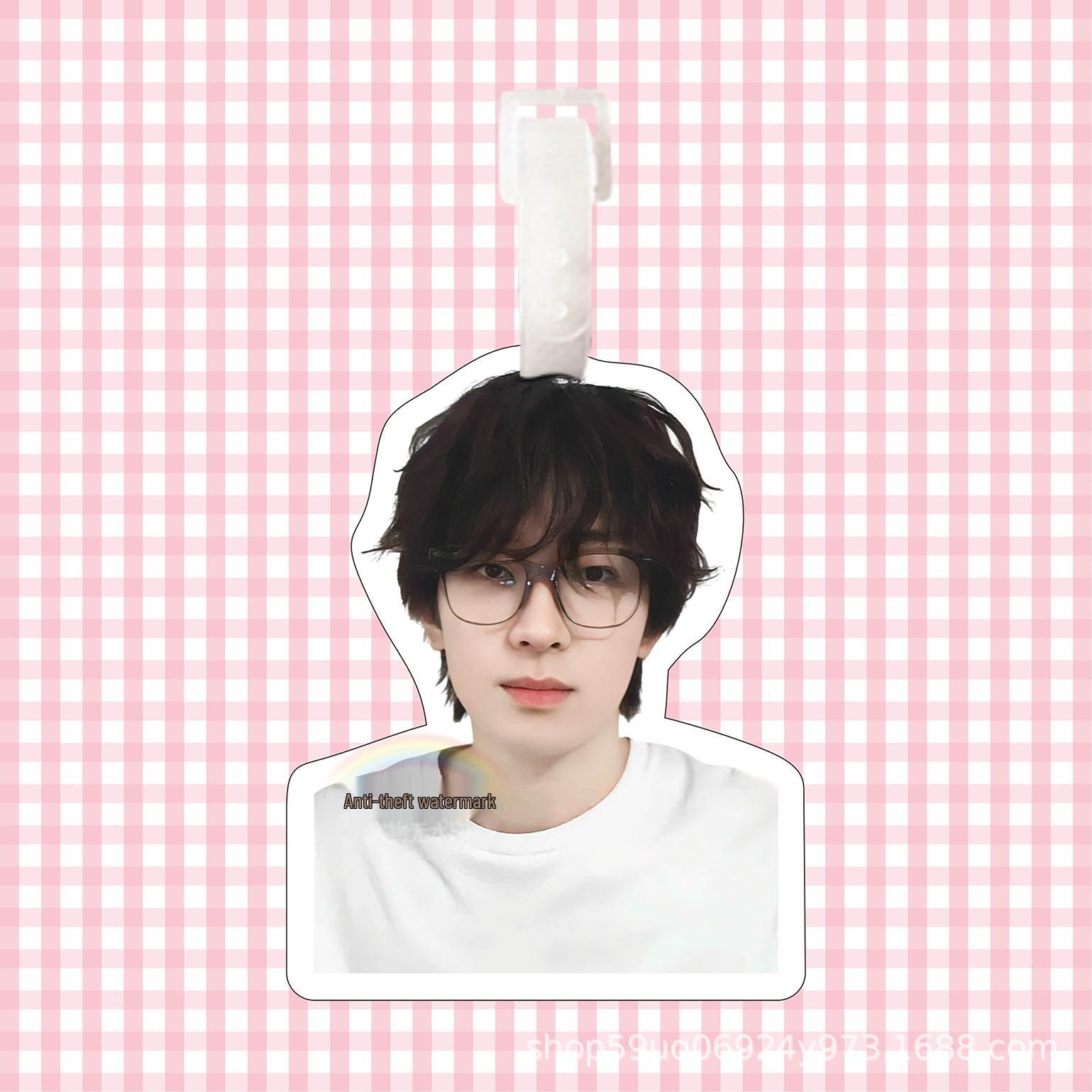 Seventeen Wonwoo Luggage Tag Keychain: Backpack & Suitcase Pendant