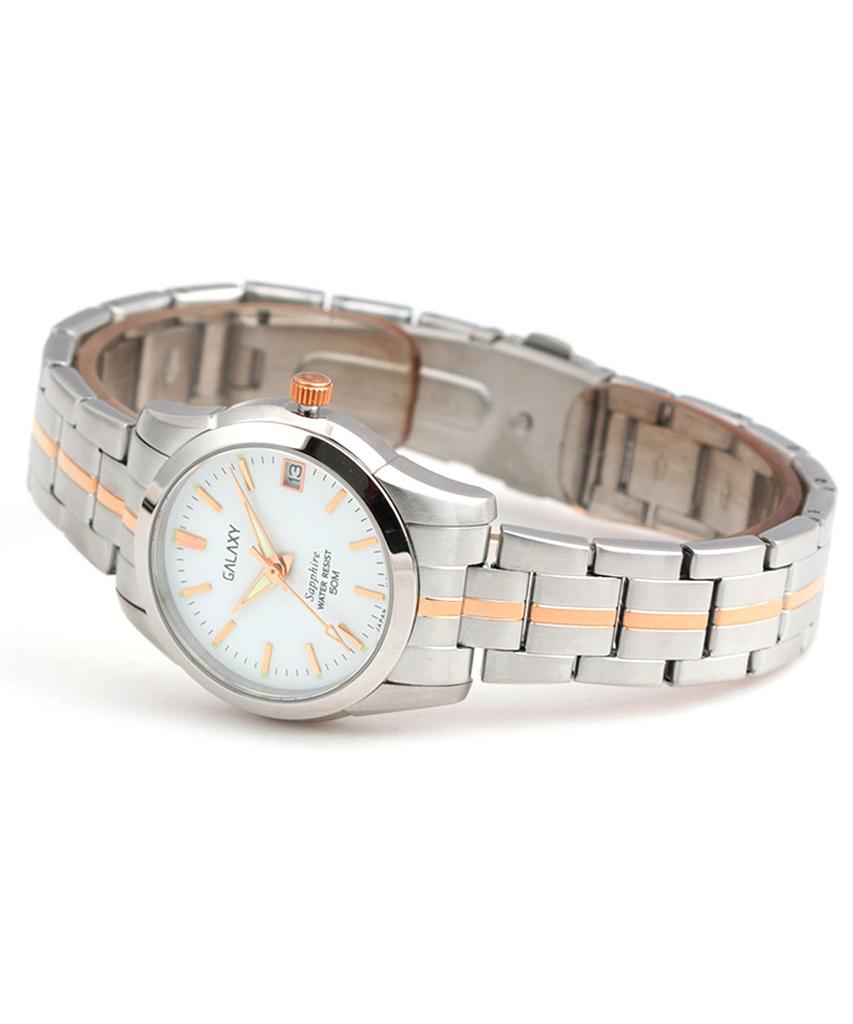 Gaelleogsi 5 Atm Women'S Metal Wristwatch Qa9012Fe