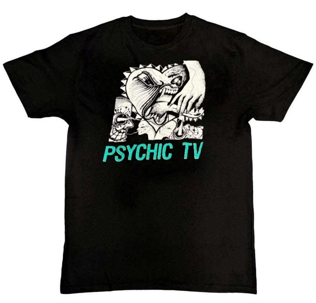 Rare Psychic TV band Album Graphic Print Mens T-Shirt S-4XL XL