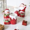 New Christmas Decorative Candlesticks Santa Claus Candle Decorations Restaurant Candlelights Dinner Decorations Atmosphere Lamp