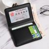 New Super Slim Soft Wallet Pu Leather Mini Credit Card Wallet Purse Card Holders Men Wallet Thin Small Short Coin Wallets