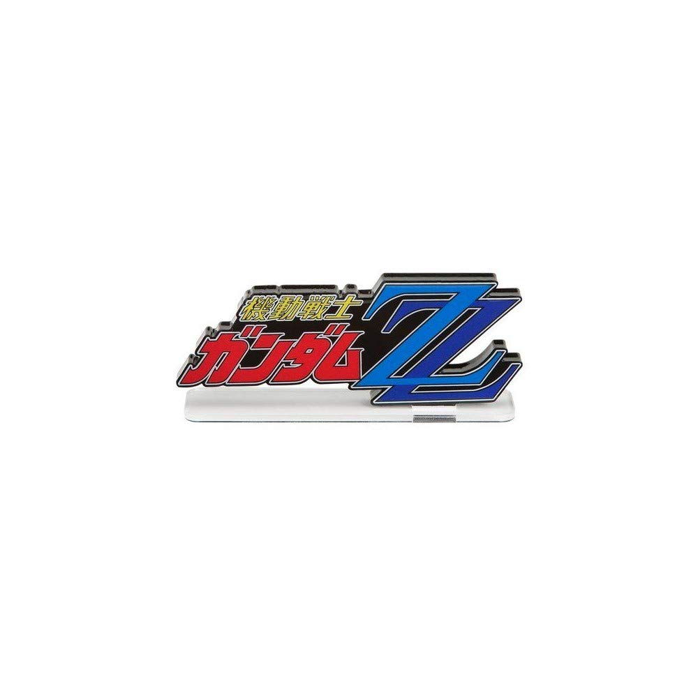 Bandai Toys Гандам Мобильный доспех Гандам ZZ (большой) Акриловая подставка для логотипа