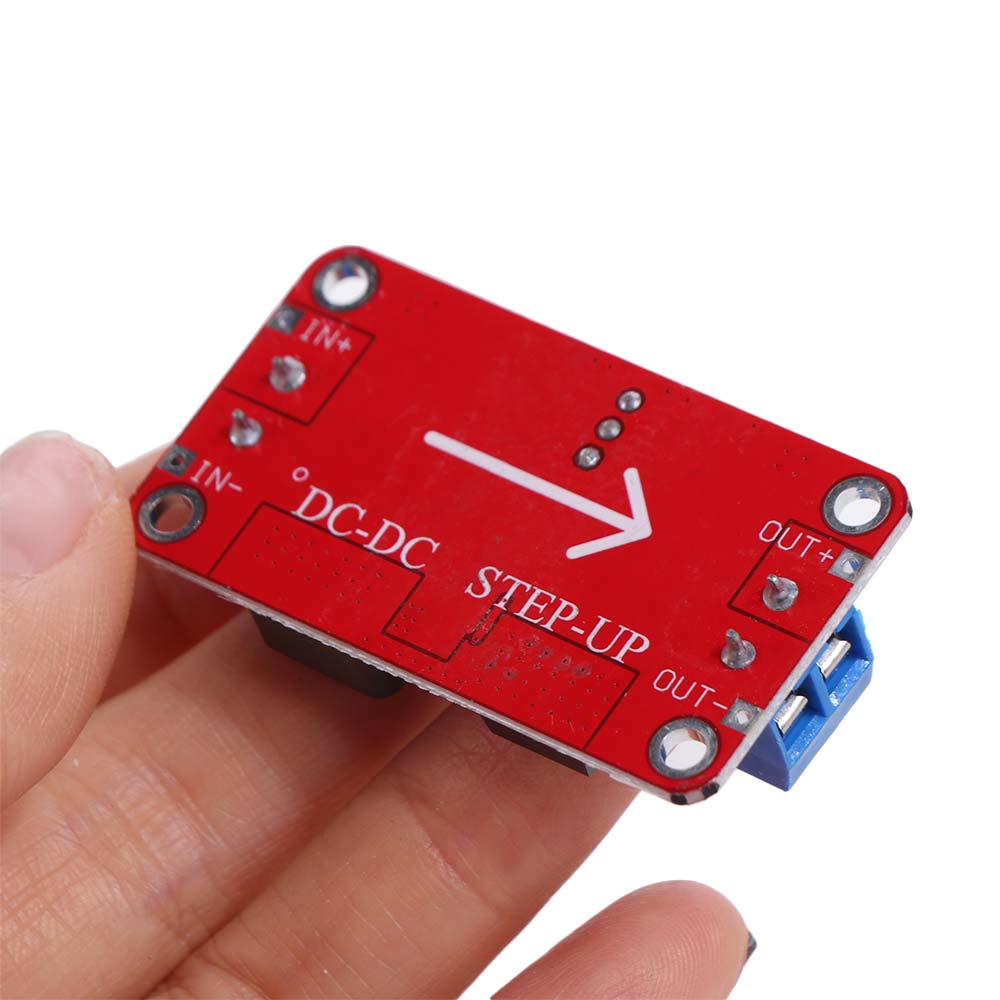2 Stück einstellbares Ausgangs-DC-DC Step-Up-Netzteilmodul 5A Boost-Wandler Stromversorgungssysteme