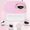 Professional 45 LED Nail Lamp Quick Gel Nail Polish Dryer 4 Timers Powerful Nail UV Light Suitable for Nail Salon Equipment