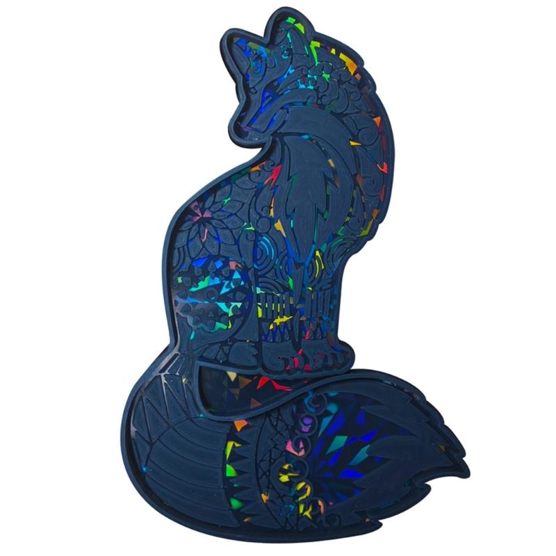 Personalized  Shaped Resin Wall Ornament Mold Unique Decoration Silicone Mold чёрный