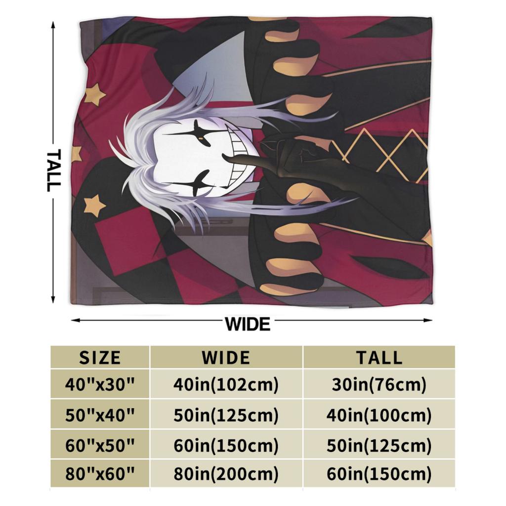 Super Soft The Freak Circus Throw Fashion Blanket Premium Fleece Flannel Lightweight Bed Fashion Blanket Cozy Plush Fashion Blankets All Se