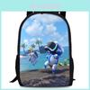 Astro Bot 15 Inch Large Capacity School Backpack Stylish Oxford Cloth Design For Kids