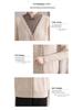 Mom's Winter Velvet Qipao Collar Sweater: Two-Piece Top for Middle-Aged and Elderly Women