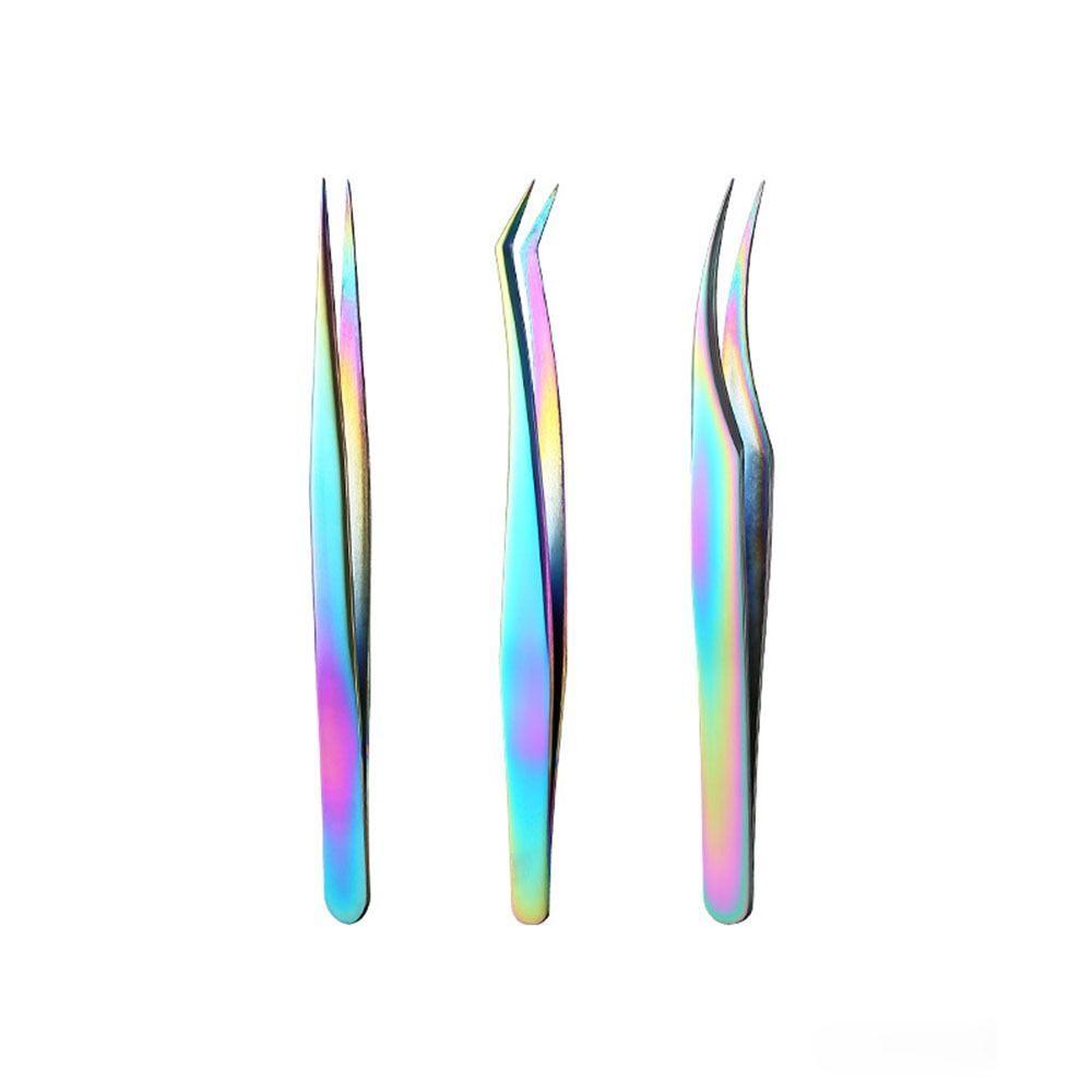 Купить Профессиональные пинцеты для ресниц, антистатические зажимы для ...