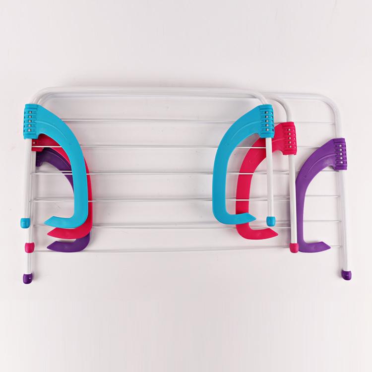 Multi-Use Clothes & Towel Drying Rack for Radiators, Bathrooms, Balconies, and Outdoor Spaces.