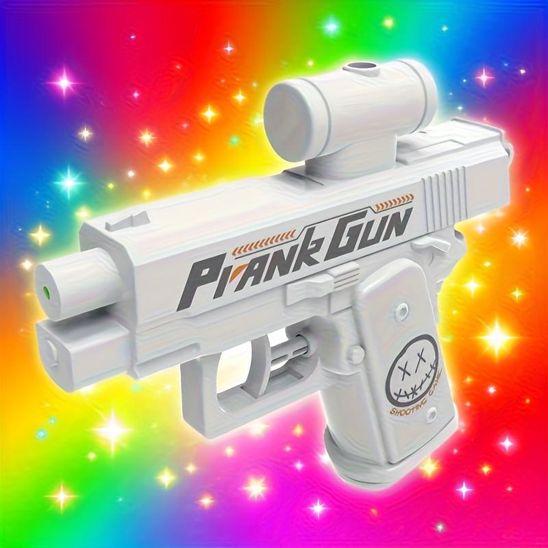 Double Sided Spy Prop Water Gun, Spray Water On Both Ends, Manual Continuous Firing, Creative Water Game, Water Combat, Prank and Prank Prop