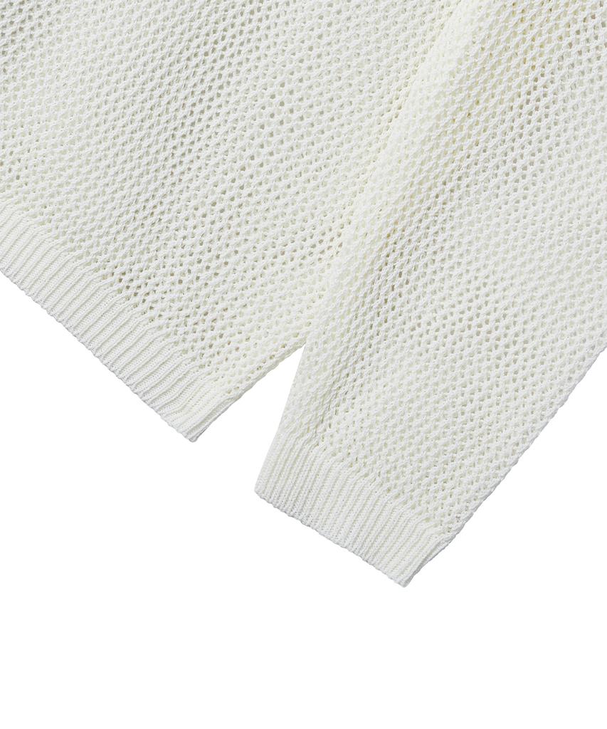 ULKIN [Runway] Mugung Crochet Knit Pullover_Ivory