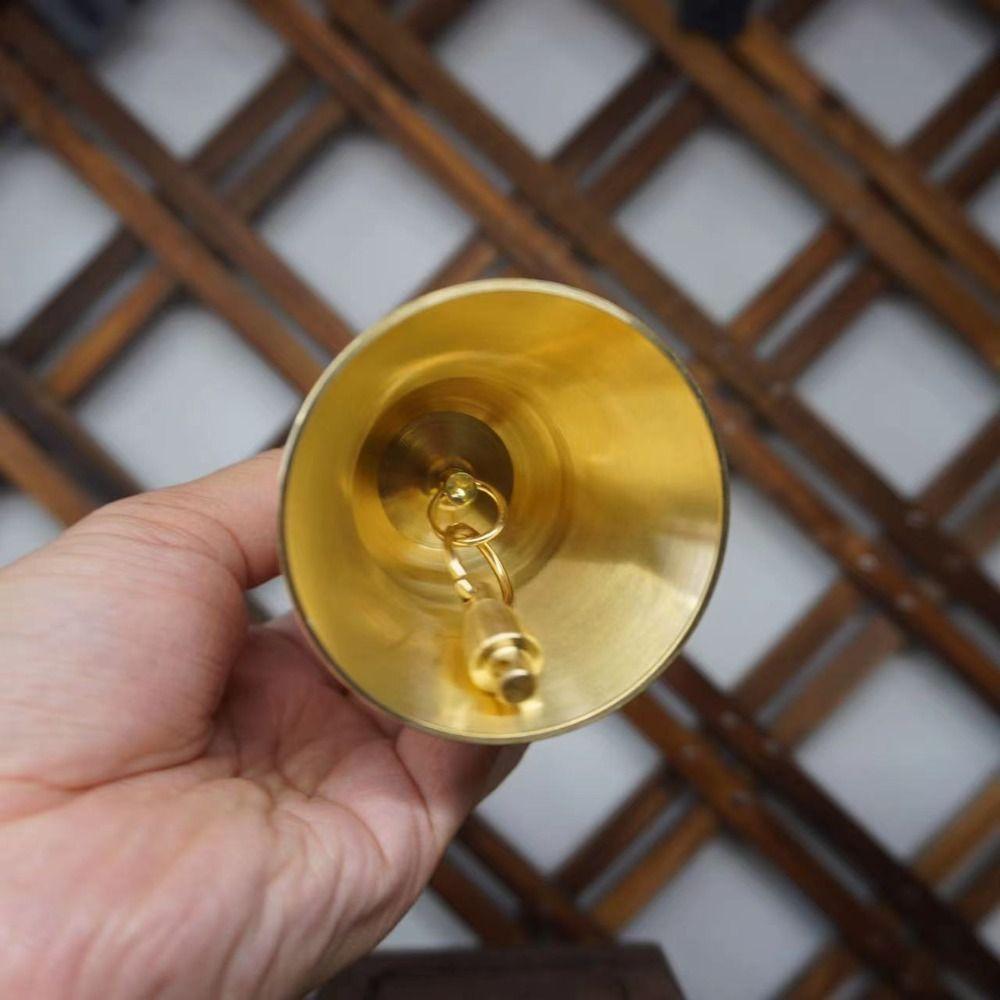 Ornamentos Sinos Dourados Cobre Cobre Sino Alto Durável Sinos de Cobre de Pastoreio Decoração para Casa