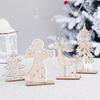 Hot-selling Wood Nordic Ins Style Christmas Elk Ornament Christmas Table Decoration Christmas Tree Holiday Outfit