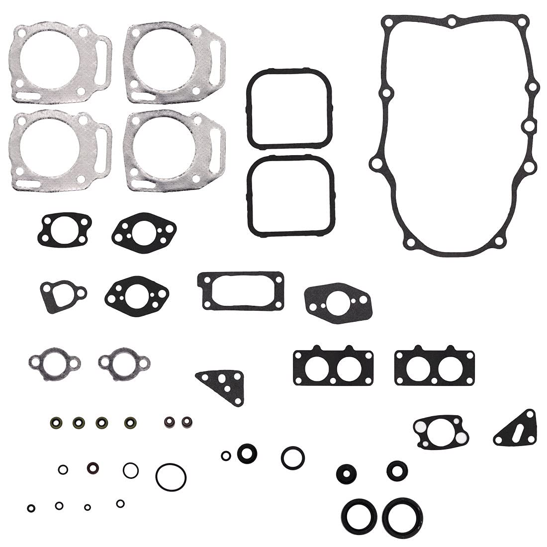 Complete Engine Gasket Kit for Briggs & Stratton 841188 Replaces # 304447 305440 305442 305447 305777 Equipment Engine Gasket Valve Seal O-Ring Set