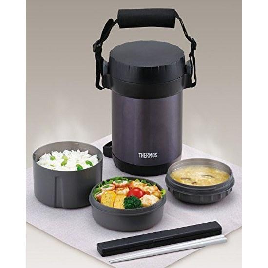 Thermos Paslanmaz Çelik Öğle Yemeği Termosu Yaklaşık 1,3 Go Gece Mavisi JBG-1801 MDB