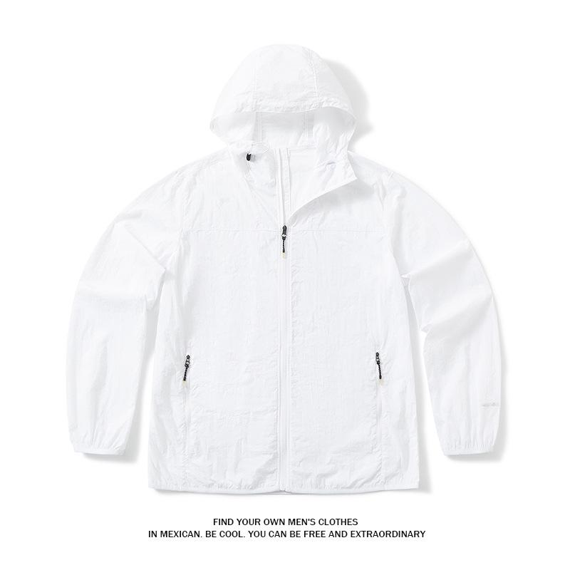 Lightweight Breathable Sun Protection Jacket - Summer Thin Hooded Outdoor Travel Wear for Couples