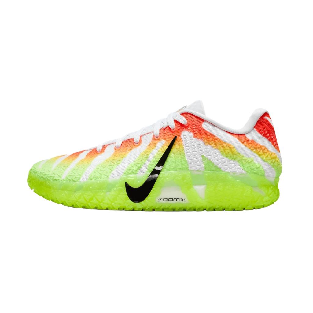 Nike Ja Morant 3 Lime Honey Peach Low Top Basketball Shoes Men's Pink Green IH0797-100(Team296-)
