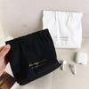 Cable Storage Bag Self-closing Cosmetic Bag Travel Makeup Bag Women Storage Bag Leaf Spring Bag