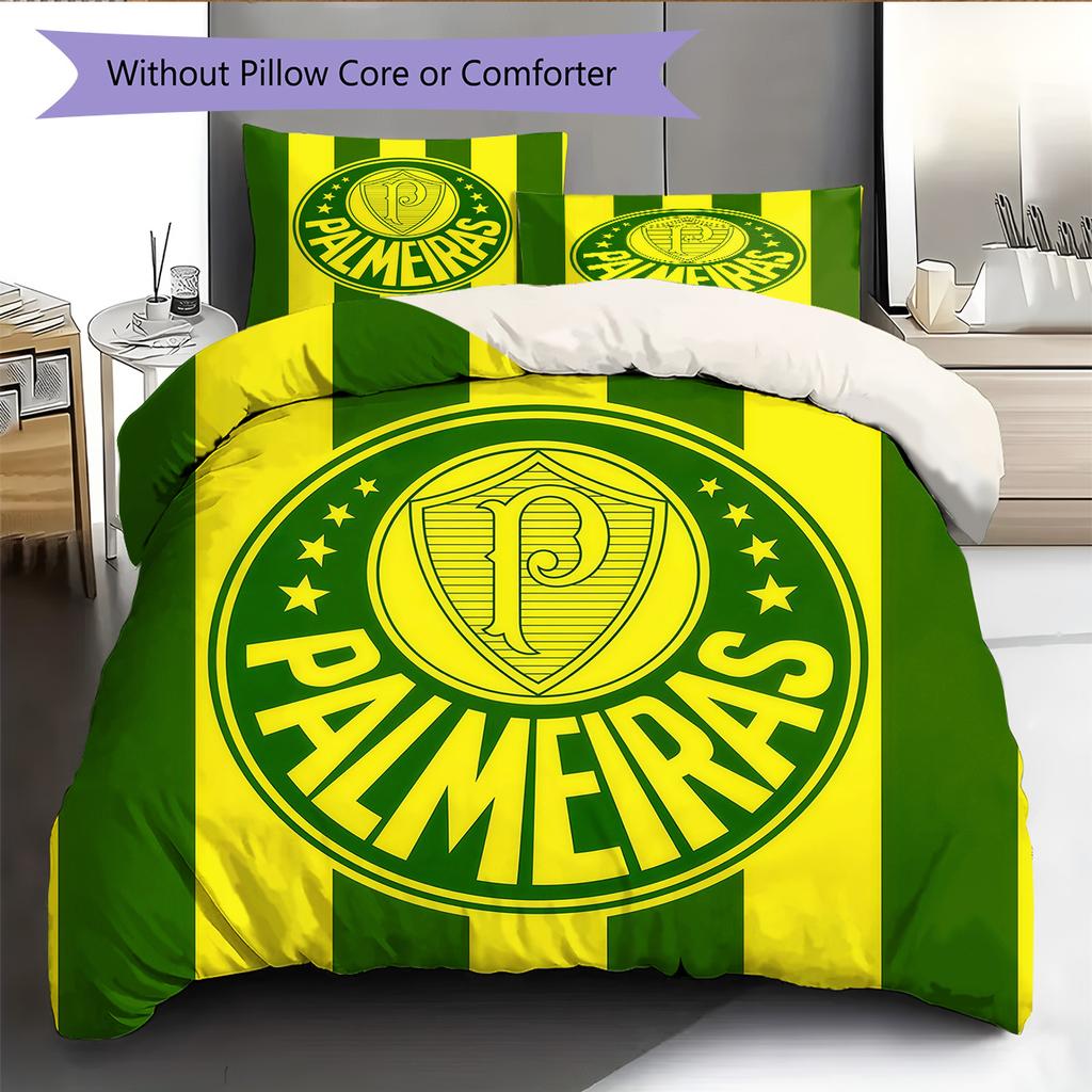 SE Palmeiras3 Pattern Bedding Quilt Set Home Decoration Gift (1 * duvet cover + 2 * pillowcase without core)