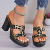 2025 summer Women Fashionable versatile High Heels Sandals New Simple Casual comfortable Wedge Women Slippers Sexy women shoes