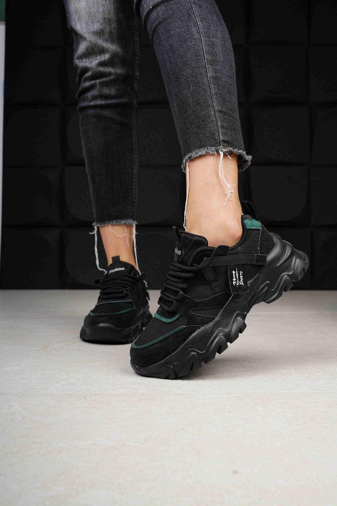 Unisex Casual Leather Platform Sneakers - 2025 Autumn Thick Sole