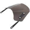 Motorcycle Smoke Universal 5-7" Headlight Fairing Windshield Compact Sport Wind Deflector Visor For Harley GS750E SUZUKI SV400