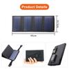 Outdoor Camping Foldable Solar Panel Cell 5V USB Portable Solar Smartphone Battery Charger for Tourism Hiking