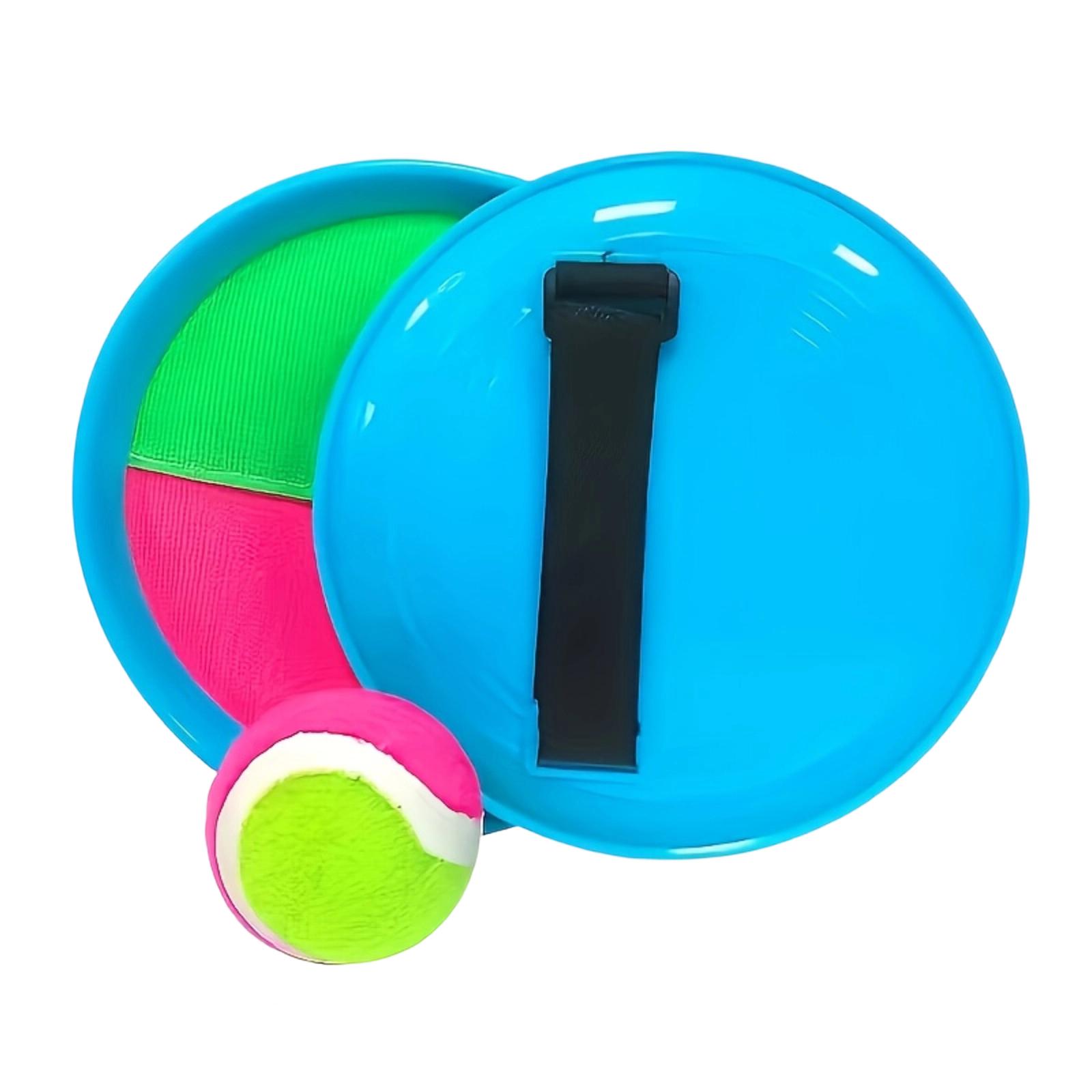 

2 Rackets, 1 Ball For Children And Adults Throwing And Receiving Set one size синий