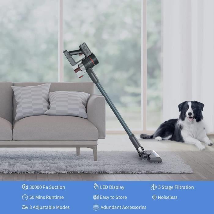 Bezdrátový vysavač - Redkey - P9 - 30000 Pa - 8 v 1 - Výdrž 60 min
