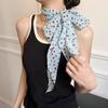 2025 New Wave Point Silk Scarf Women's Spring/Summer Versatile Printed Series Neck Tie Hair High End Drift Belt