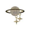 Japanese New Product Planet Brooch Women's High-end High-end Star Brooch Lapel Pin