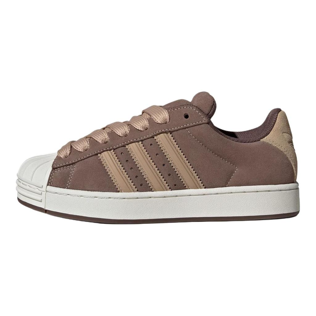 adidas Originals Superstar 2 Leather Skateboard Shoes Women's Brown KI3565