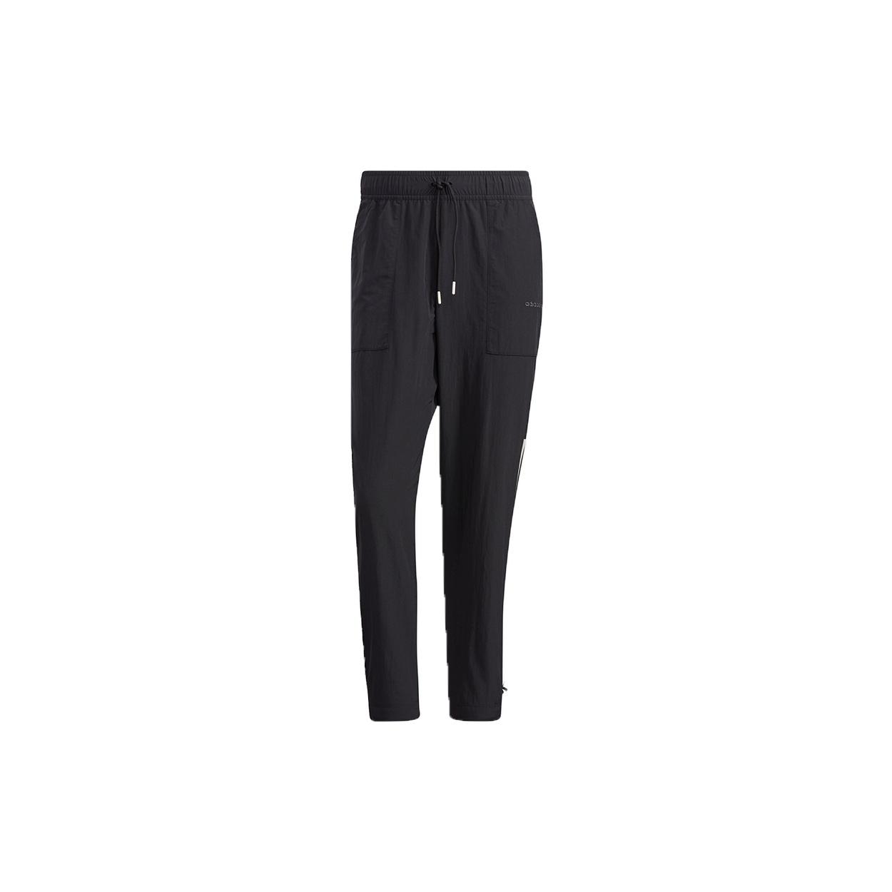 adidas neo M Sw Lw Tp Casual Sports Lacing Breathable Long Pants Black Men s H57450 M