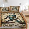 Forest Journey Soul Find Print 3Pcs Bedding Setduvet Cover With 2 Bedropillowcase Home Birthday Gift