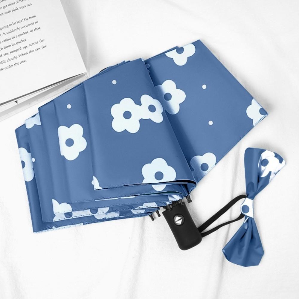 

Fully Automatic Rain Gear Windproof Sunshade High Quality 8-Bone Umbrella синій