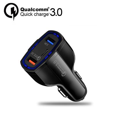 Cargador de coche Pd Usb C de 35w, carga rápida 3,0 Qc3.0, cargador de teléfono tipo C, carga rápida para Iphone 13, Xiaomi, Huawei, Samsung y Iphone
