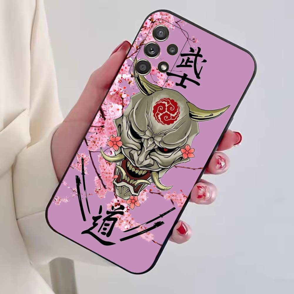 Personalized Japanese B-Bushido Phone Case For Samsung S25,S24,S21,S22,S23,S30,Ultra,S20,Plus,Fe,Soft Silicone Black Cover