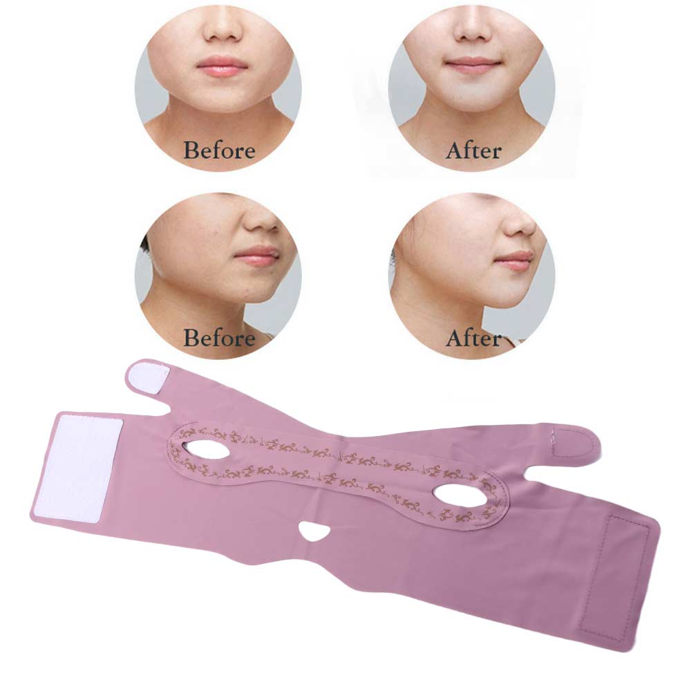 Facial Massage Face Slimming Bandage Breathable Chin Cheek Lifting Belt Face Lift Up Strap Women