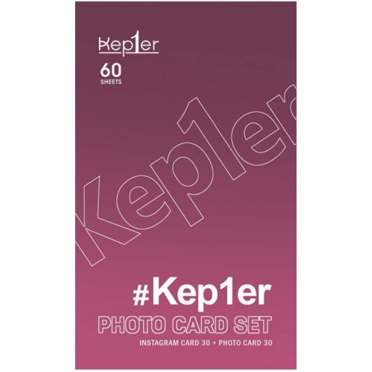 

photo card set Instagram cards 30 trading 60-sheet [30 + cards] (Kep1er Kepler)